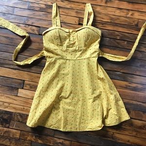 Yellow Confetti Dress